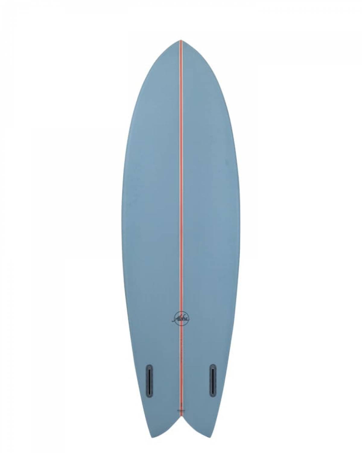Keel Twin PU + PVCP - Blue (Aloha) - 5' 8" x 20 1/2" x 2 3/8" x 31.1L - Futures