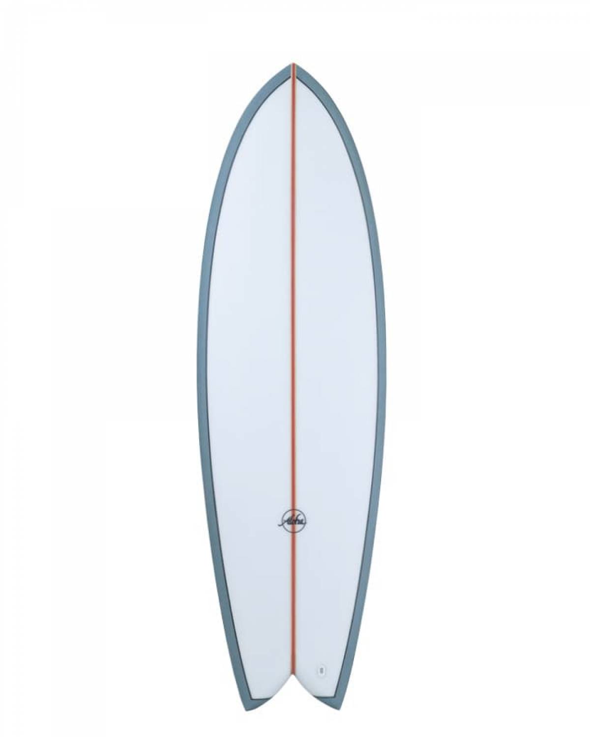Keel Twin PU + PVCP - Blue (Aloha) - 5' 8" x 20 1/2" x 2 3/8" x 31.1L - Futures