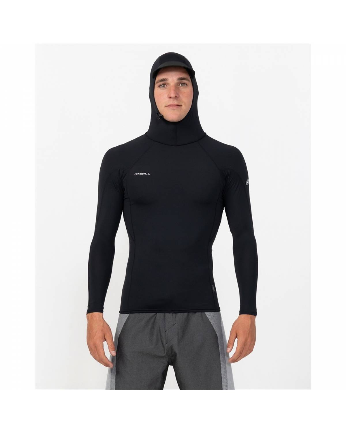 Hyperfreak Skins Long Sleeve Hooded Rashguard 