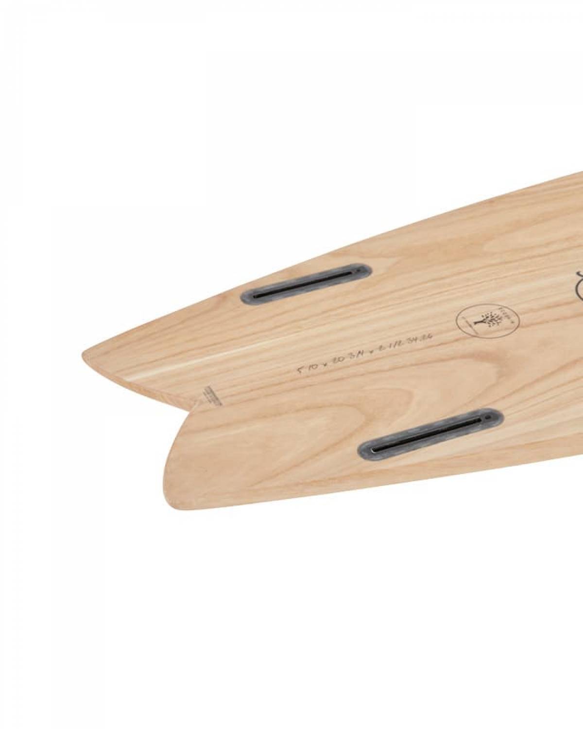 Keel Fish - Ecoskin (Aloha) - 6' 2" x 21 1/4" x 2 3/4" x 40.3L - Futures