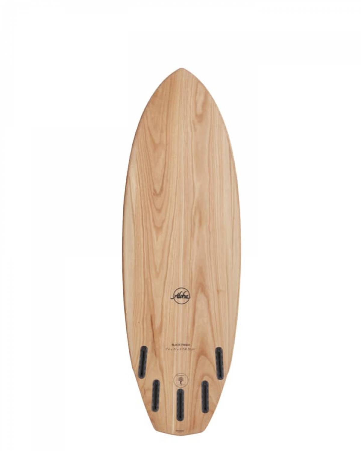 Black Panda - Ecoskin (Aloha) - 5' 8" x 21 1/4" x 2 5/8" x 35.7L - Futures