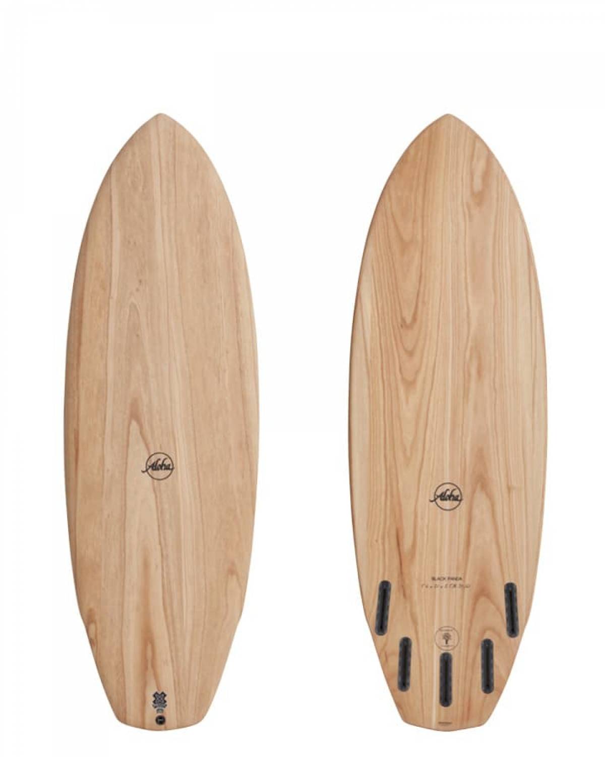 Black Panda - Ecoskin (Aloha) - 5' 8" x 21 1/4" x 2 5/8" x 35.7L - Futures