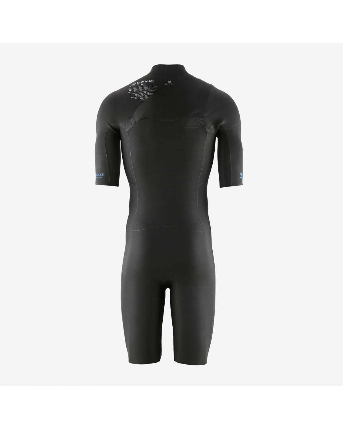 Back view of wetsuit