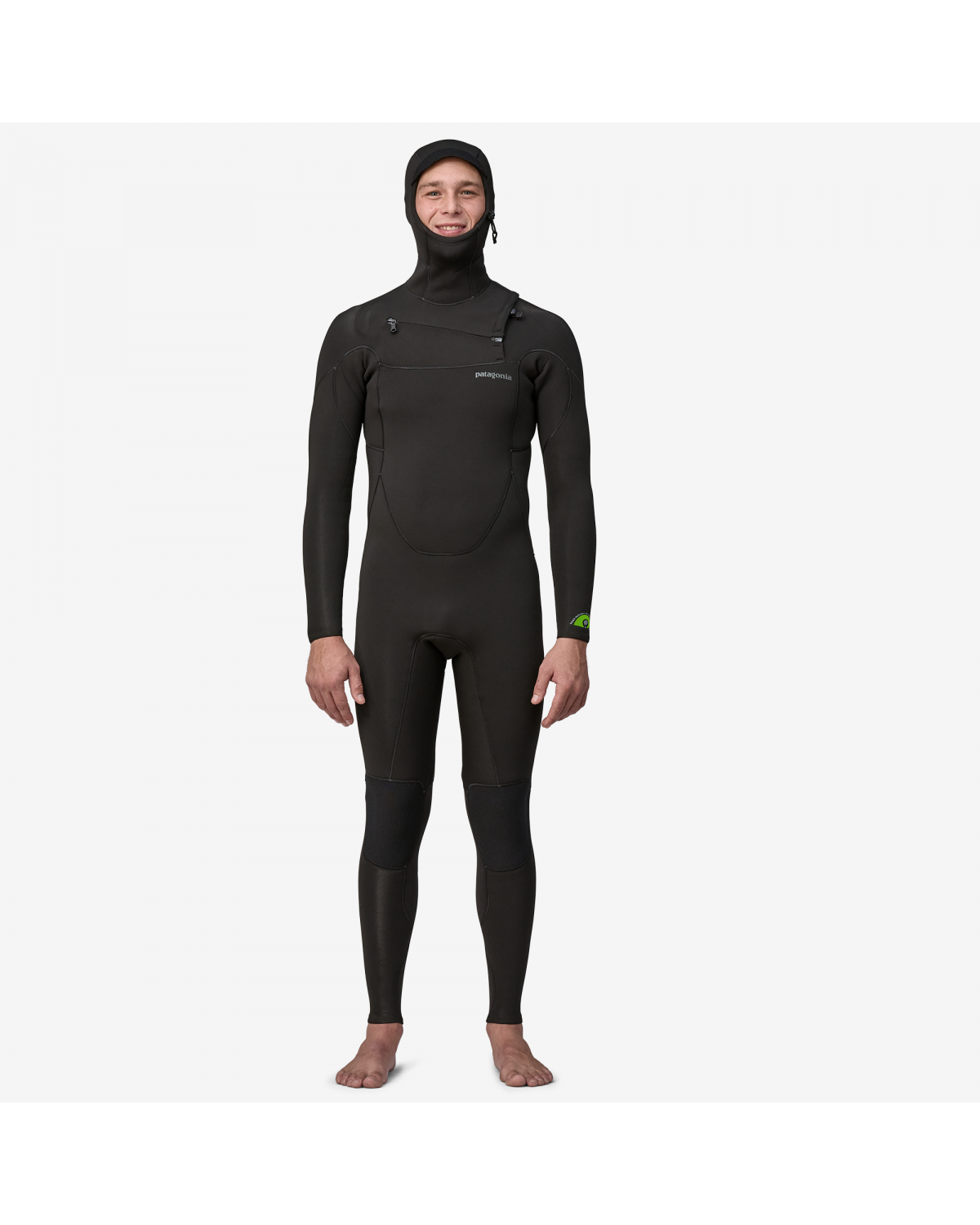 Front view of wetsuit