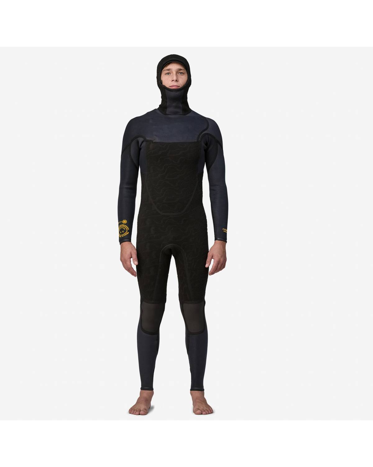 Back view of wetsuit
