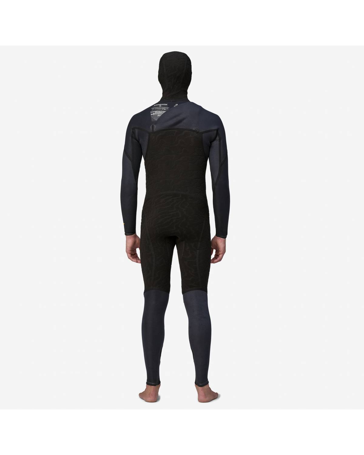 Back view of wetsuit