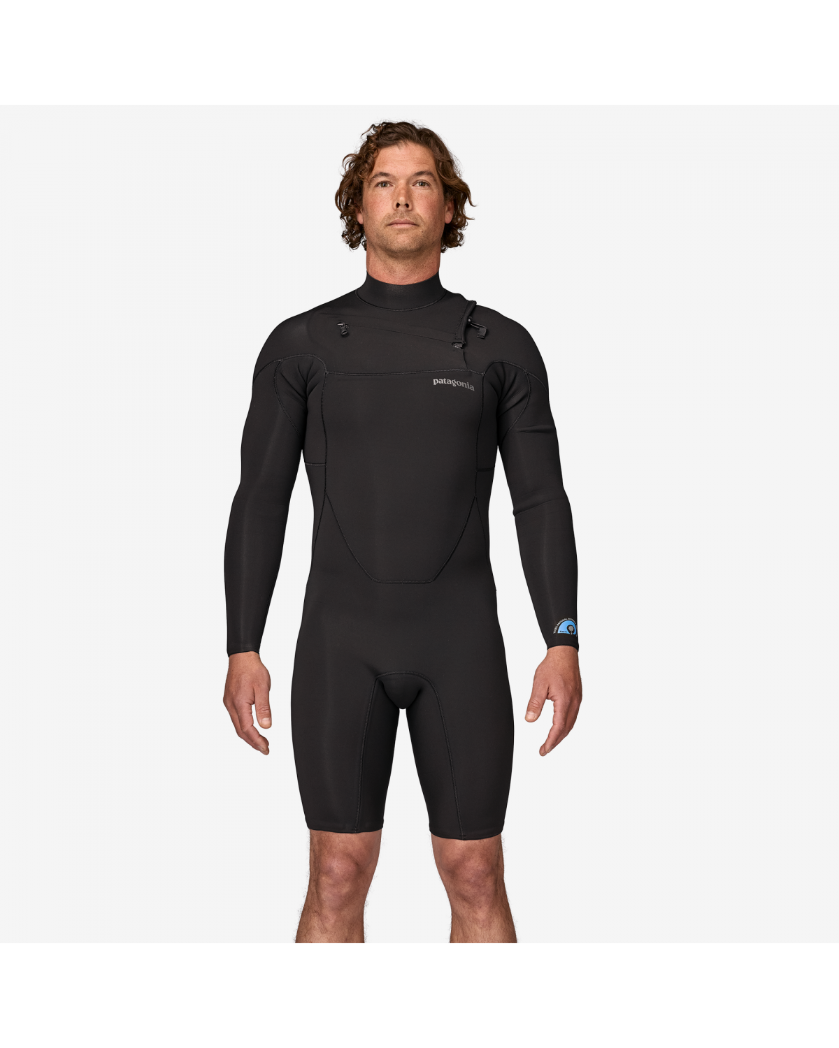 Front view of wetsuit