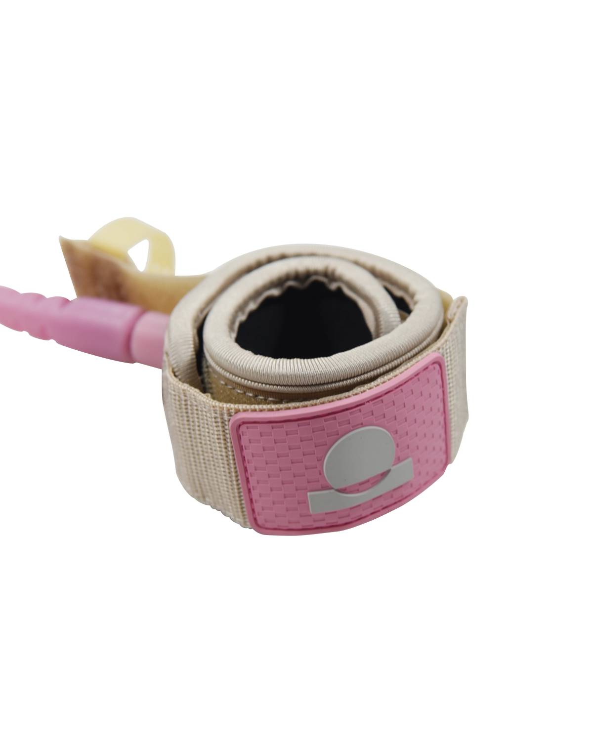 Summer vibes Session Bodyboard Bicep Coil Leash - Pink - Summer vibes