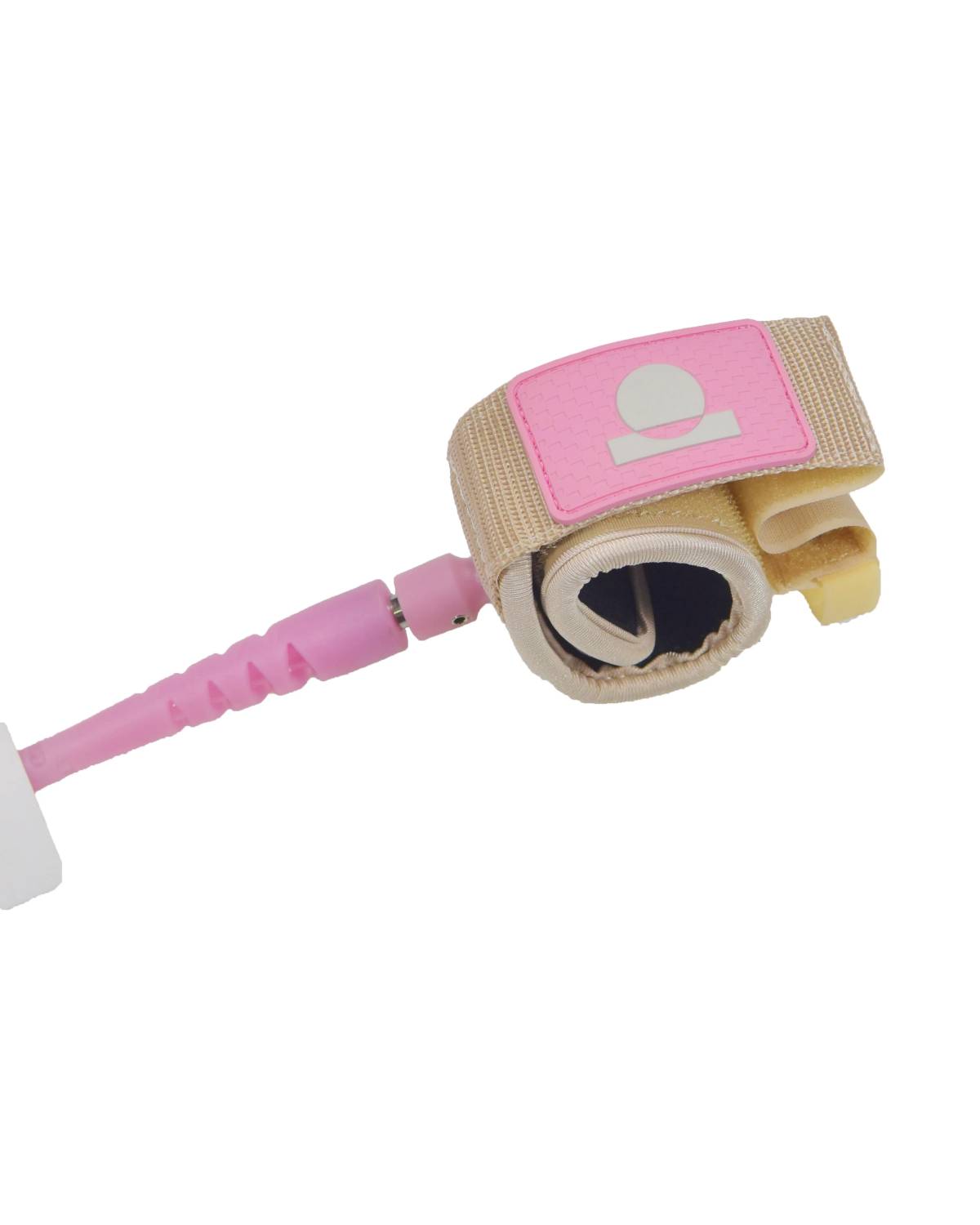 Summer vibes Session Bodyboard Bicep Coil Leash - Pink - Summer vibes