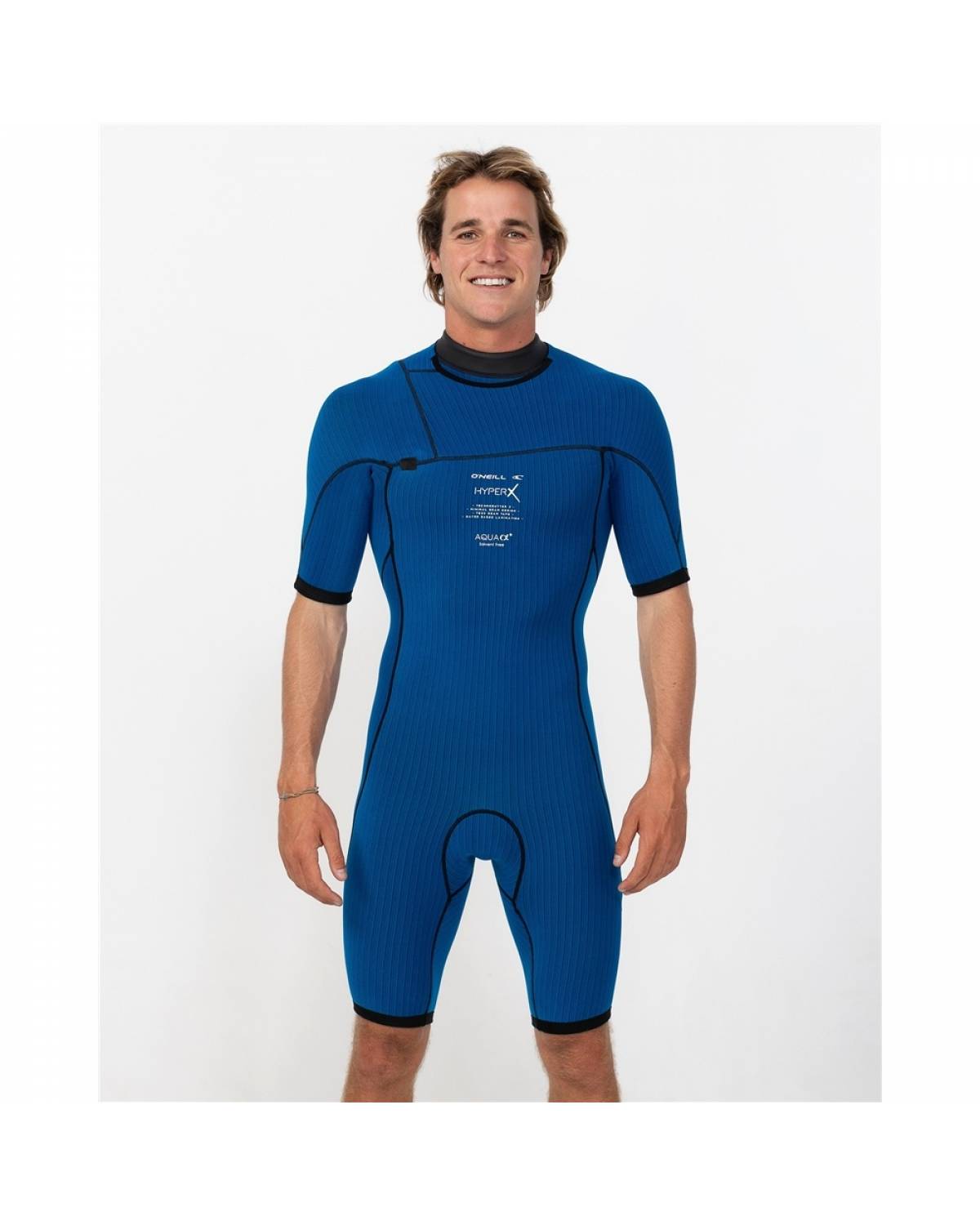 HyperX Flatlock Chest Zip Springsuit 2mm