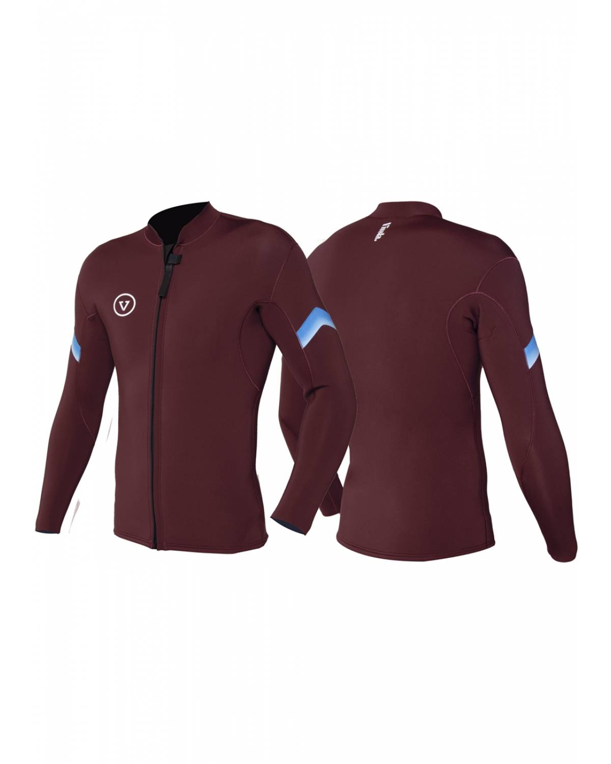 Raditude 2mm Front Zip Jacket - Wine
