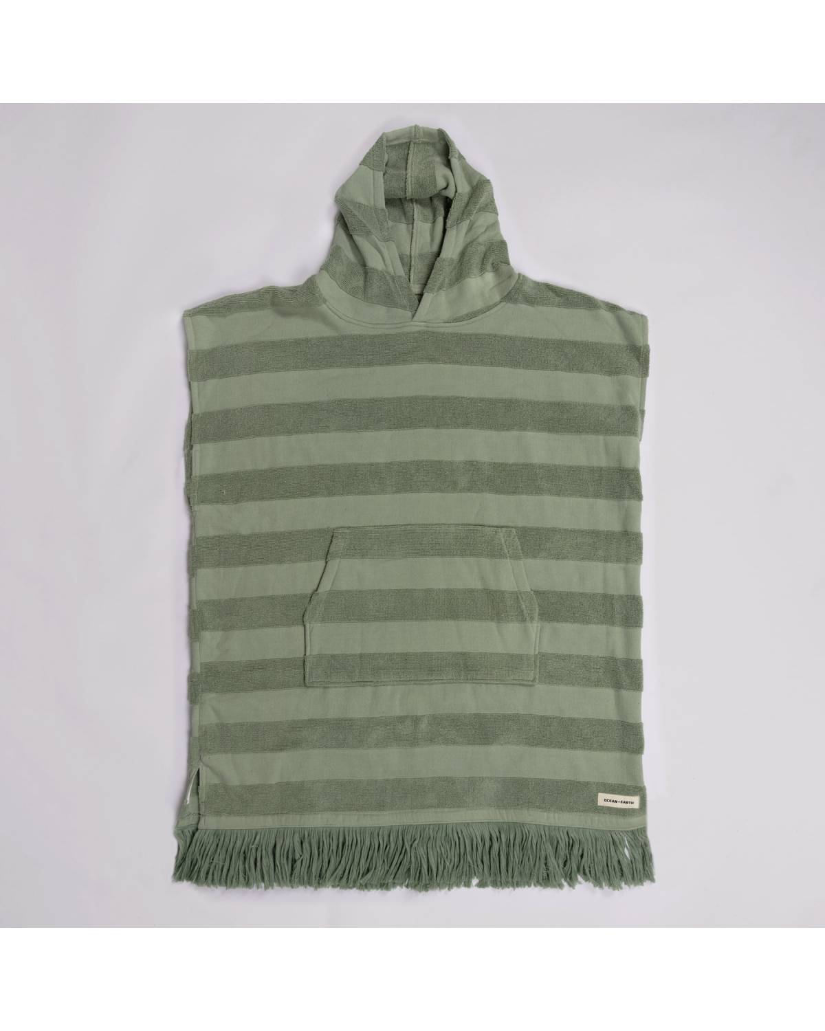 Sage Poncho Front View