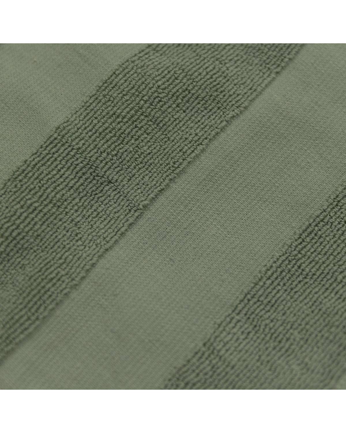 Sage Poncho Fabric Close-up