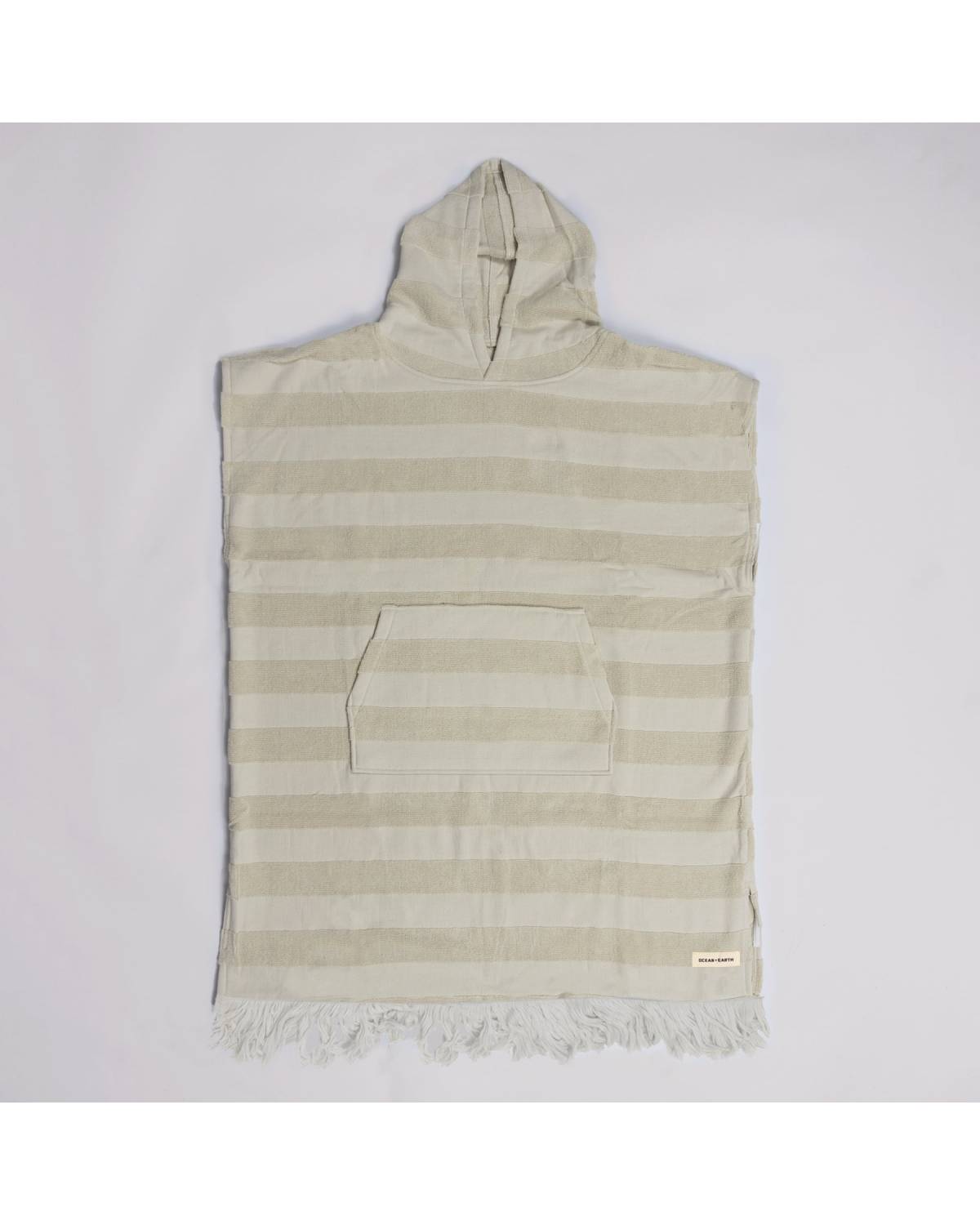 Ladies Layz Poncho Sand Front