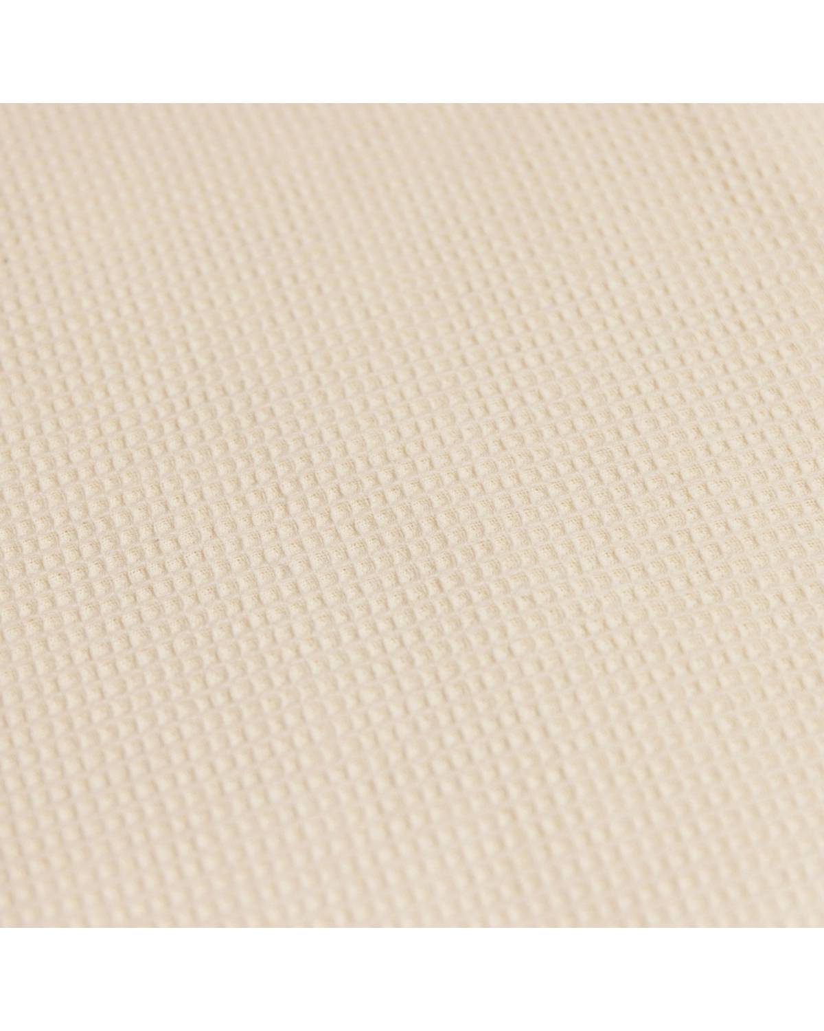 Fabric detail of Antique White Poncho