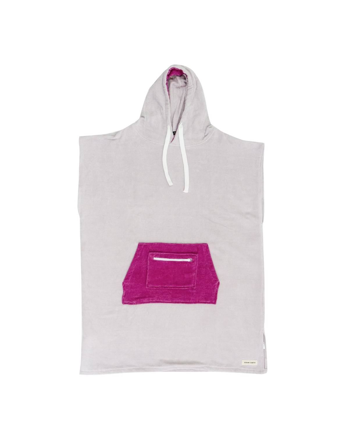 Ocean and Earth Ladies Day Dream Hooded Poncho - Lavender