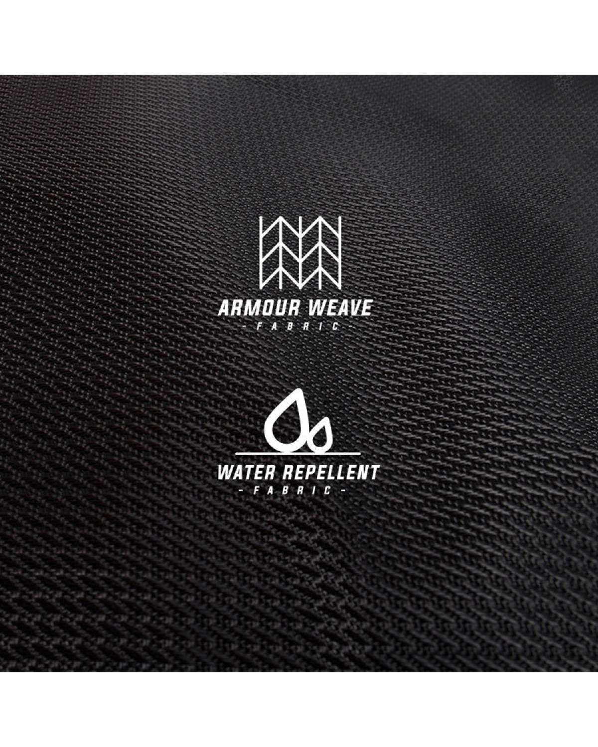 Armour weave fabric close-up