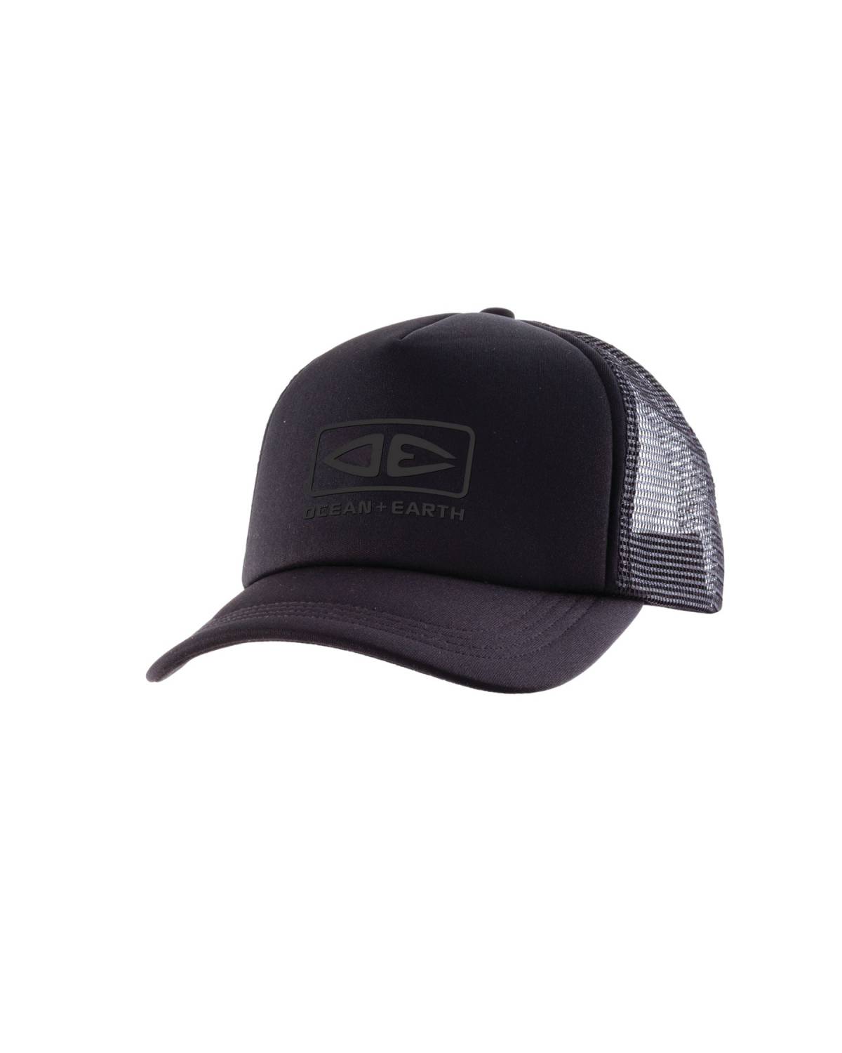 Black cap front view
