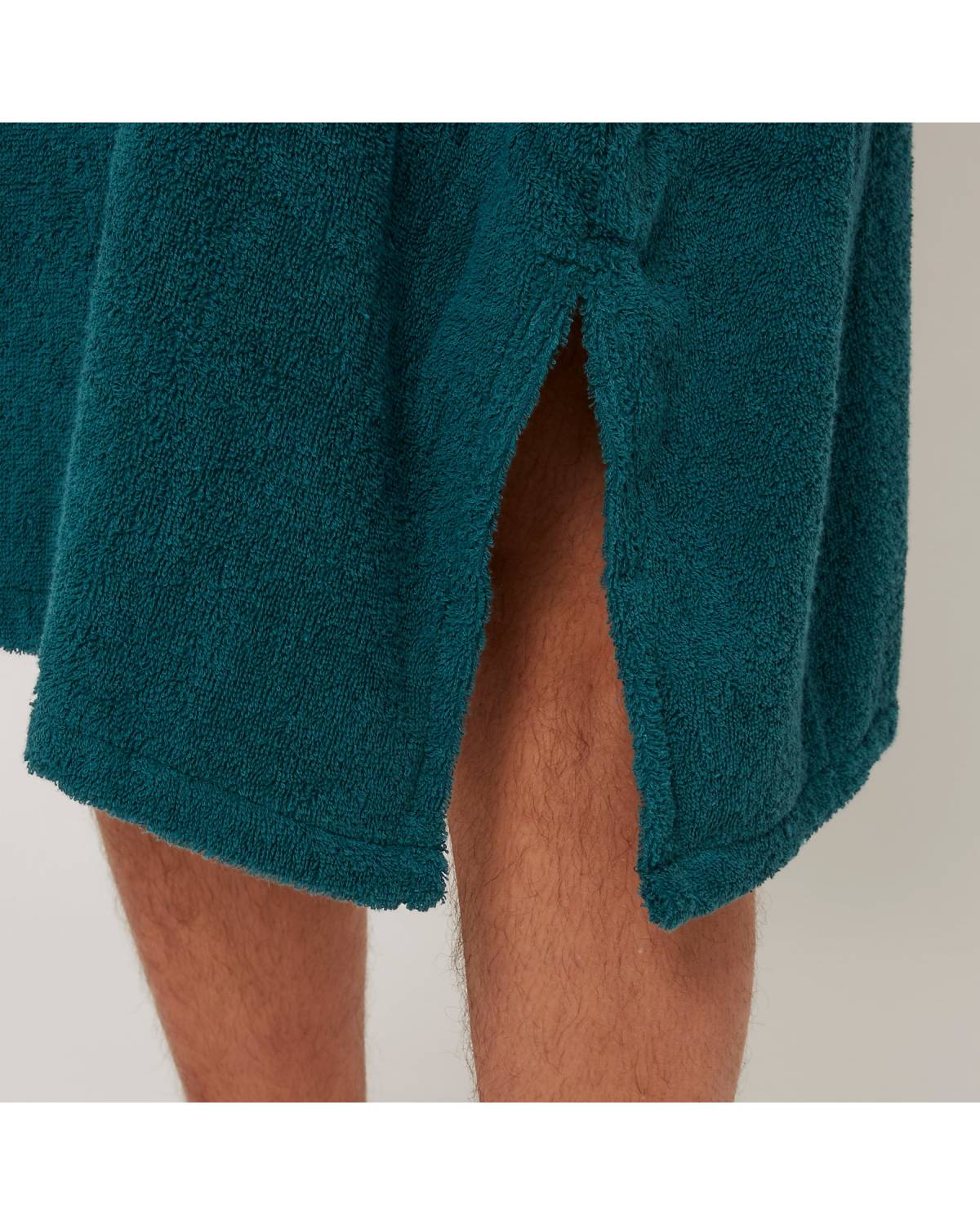 Mens Terry Hooded Poncho