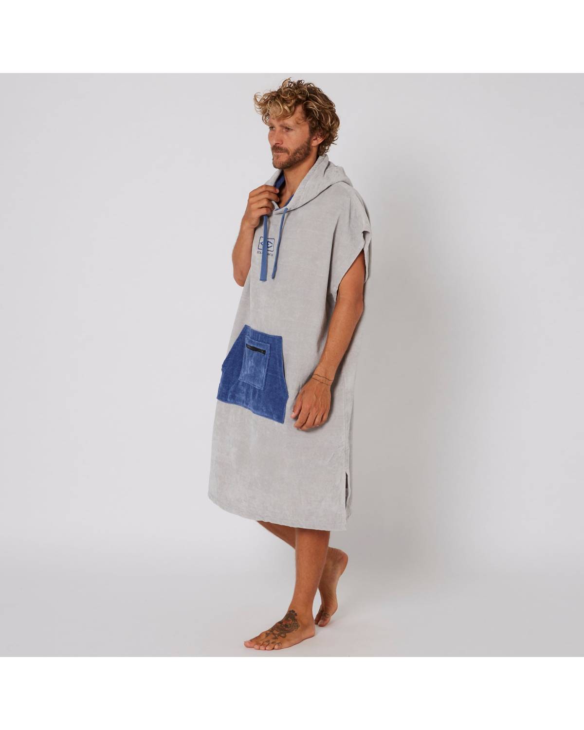 Lifestyle Image of Mens Daybreak Hooded Poncho