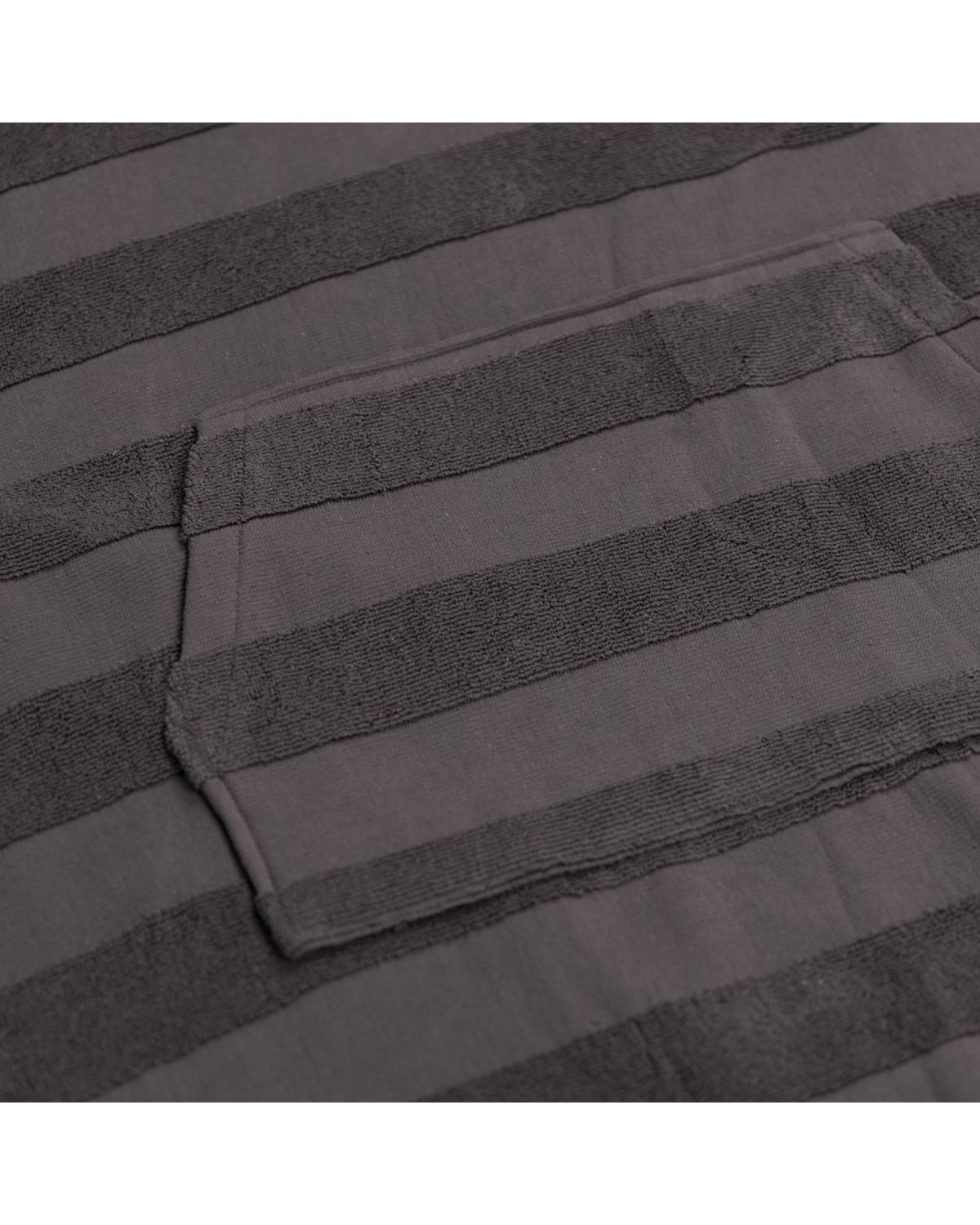 Charcoal Poncho Pocket