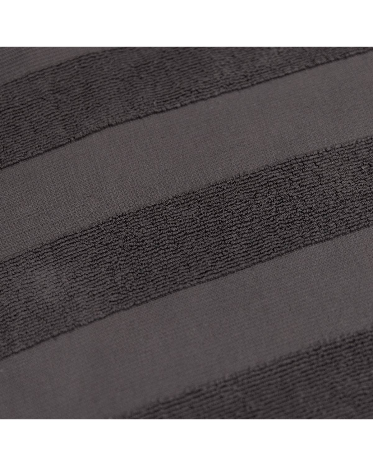 Charcoal Poncho Closeup