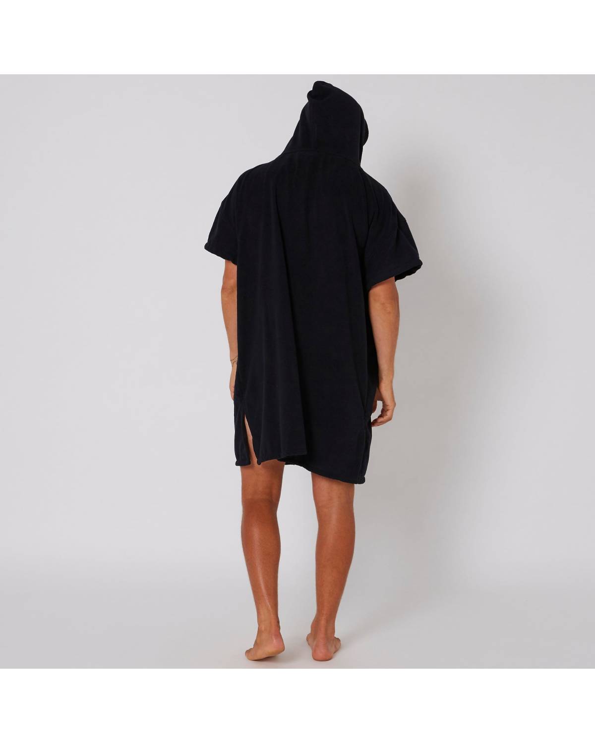 Back view with hood