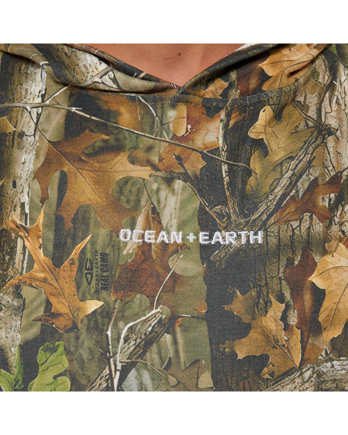 Youth Real Camo Hooded Poncho