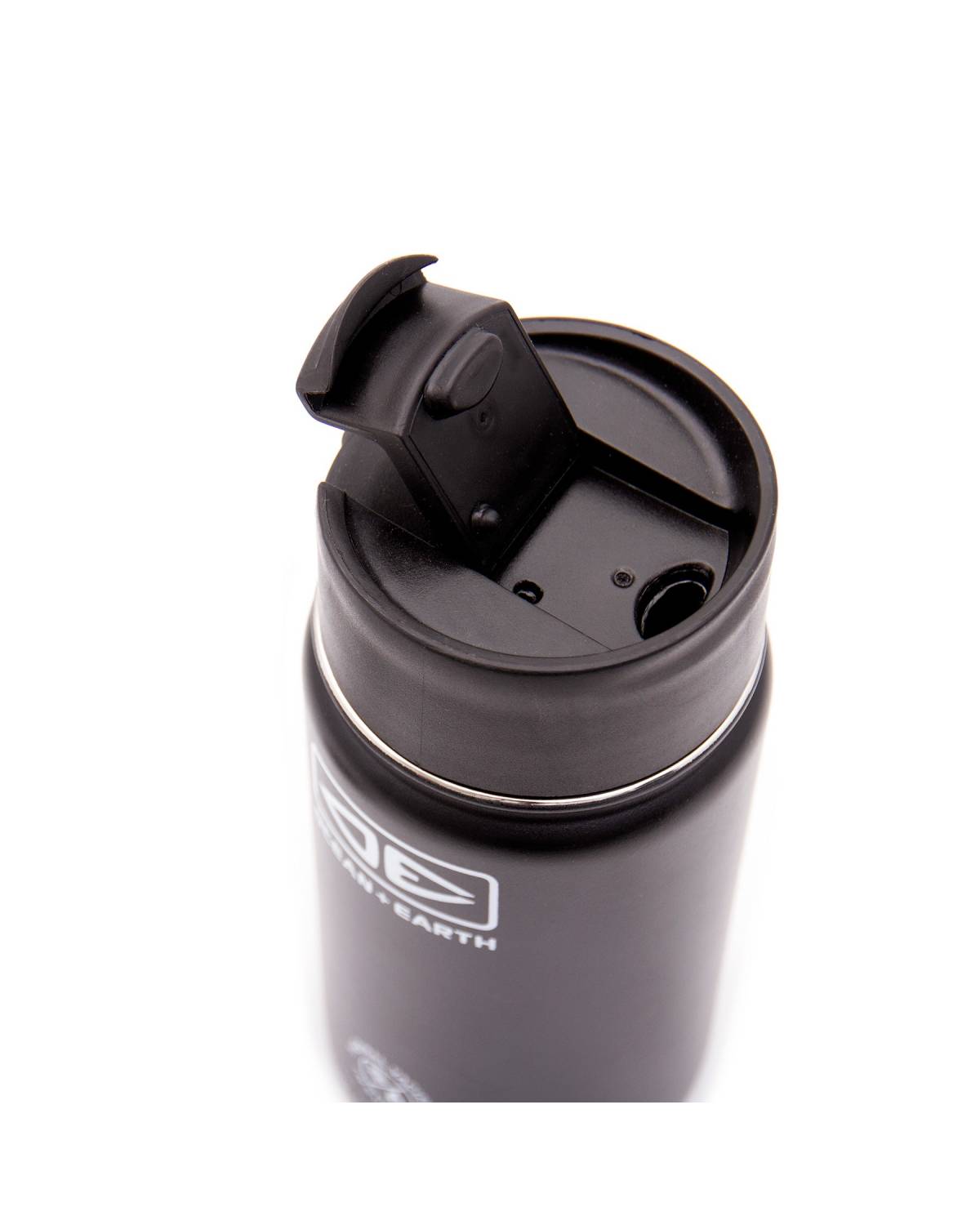 Top View of Flip Lid Coffee Mug