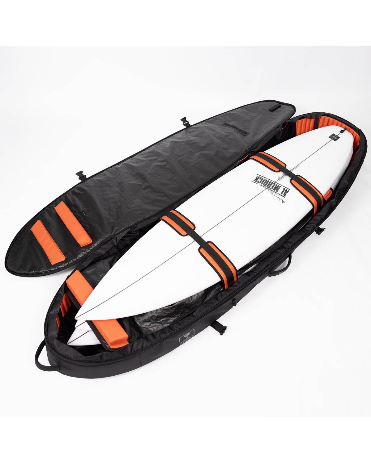 APEX Shortboard Travel Cover Open