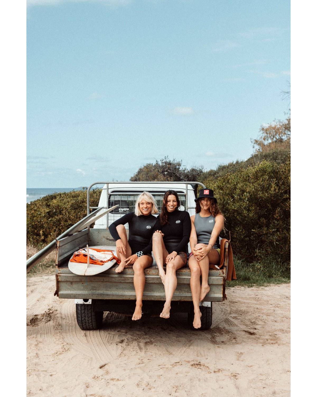 Lifestyle Image with Hemp Bucket Surf Hat