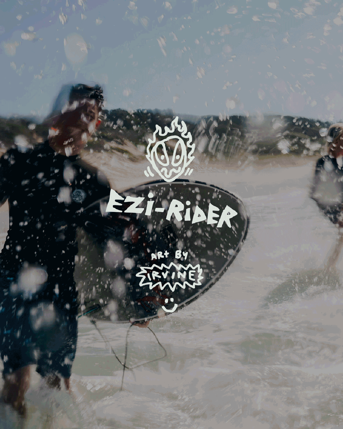  Ocean & Earth | Bat Outta Hell Ezi-Rider 5'6" Quad | Black