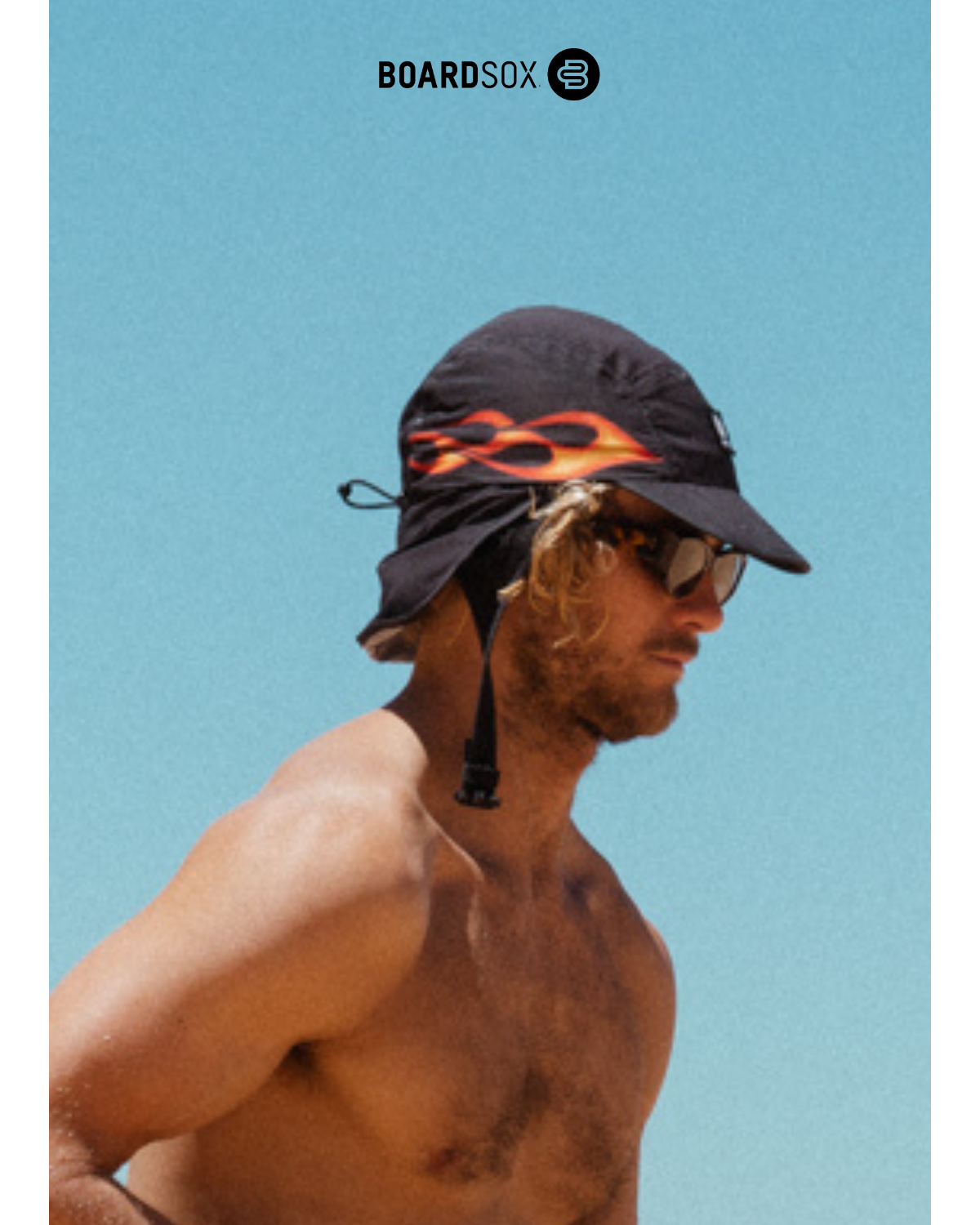 Flames Boardsox Surf Hat
