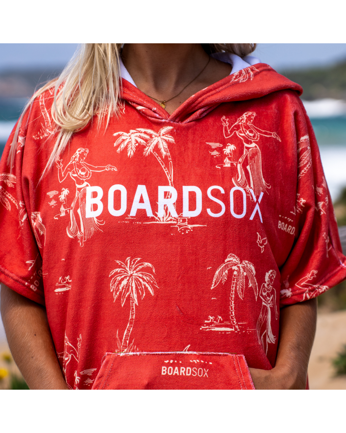 Hula Lula -  Boardsox Hooded Towel + Surf Poncho