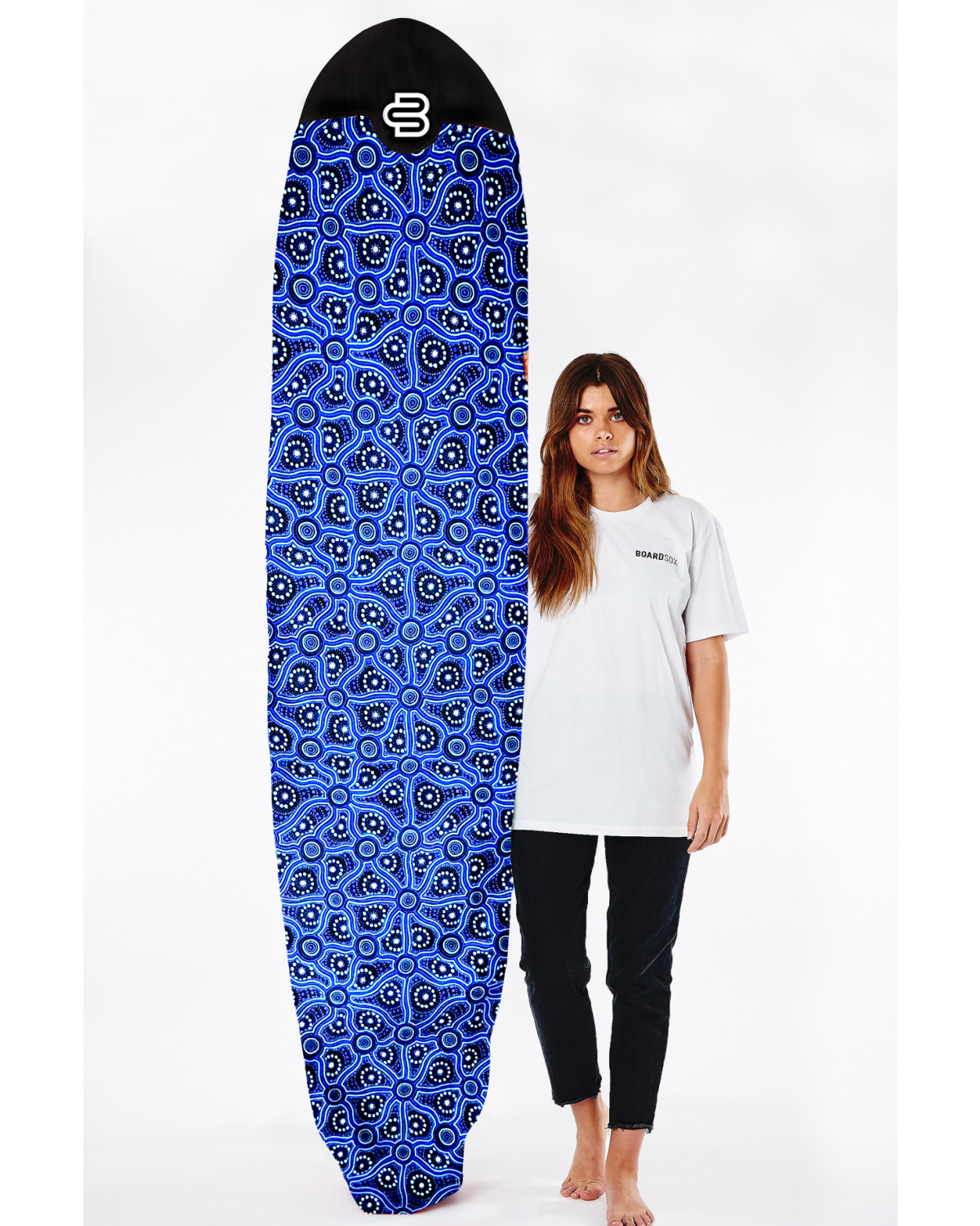 NEW! Saltwater Dreamtime -Longboard Boardsox Surfboard cover