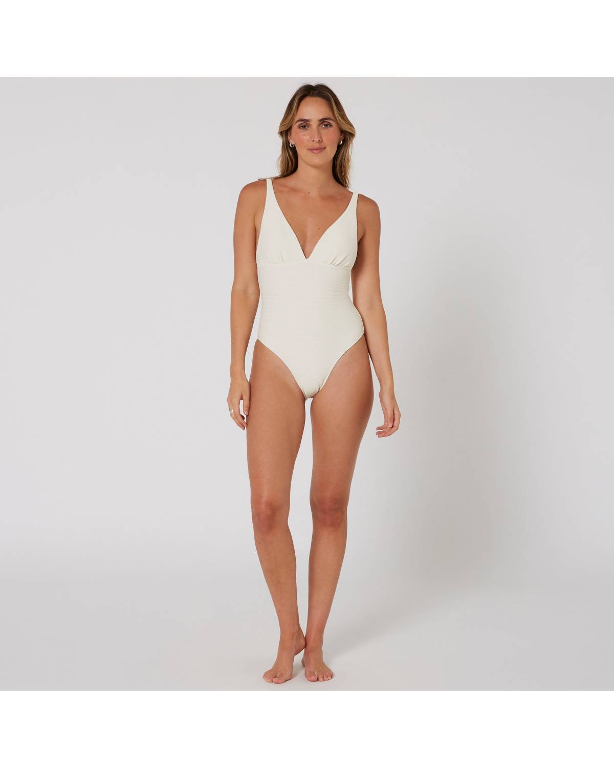 Hyams-Rib Plunge One Piece