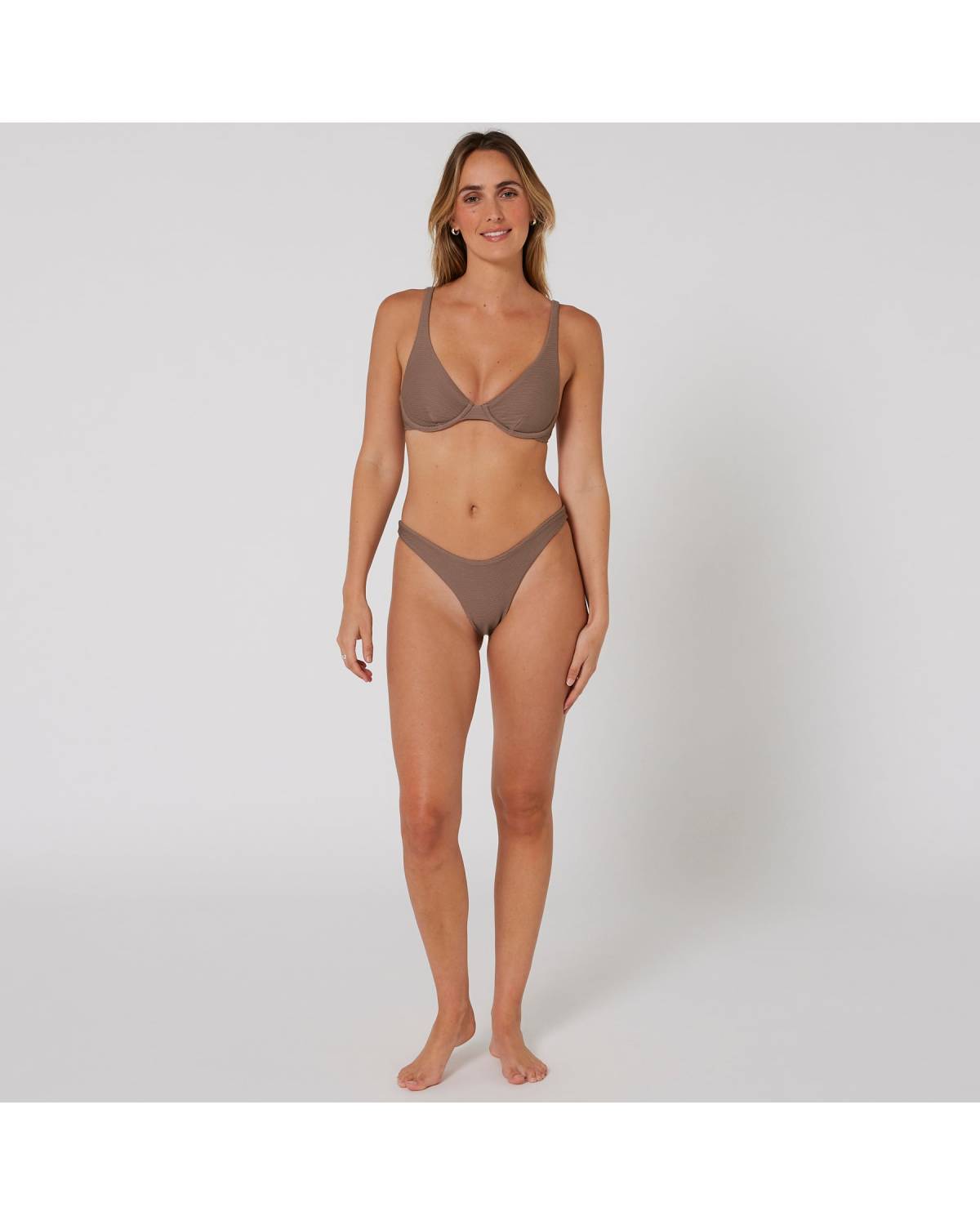 Hyams-Rib Bra Bikini Top