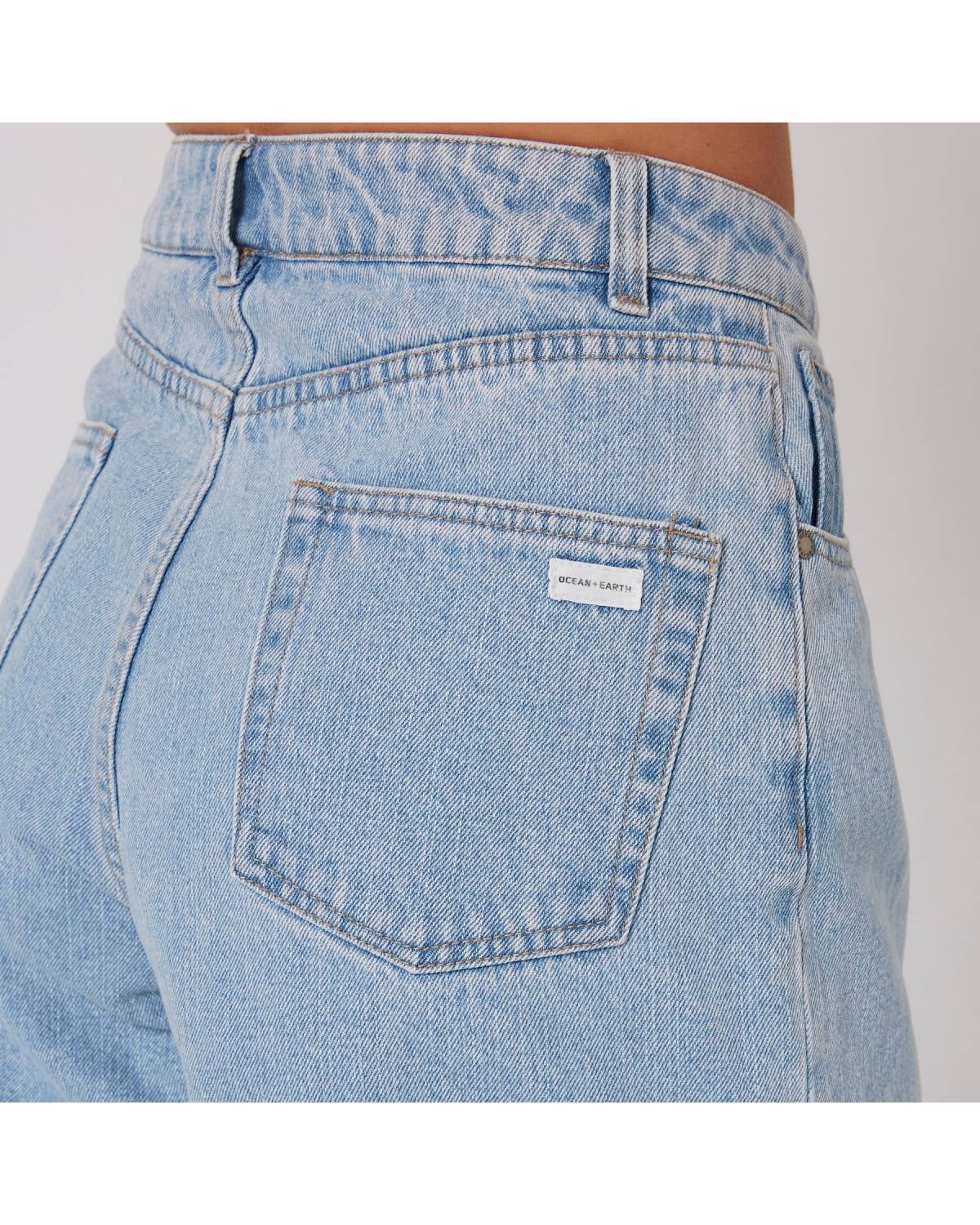 Close-up of back pocket