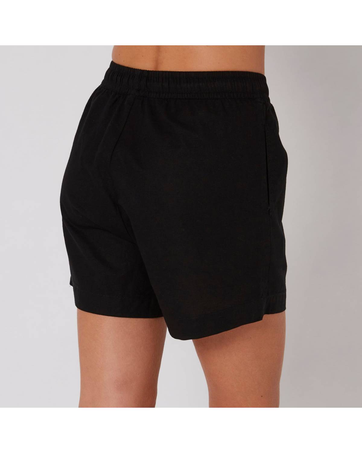 Back view of Harper Linen Short