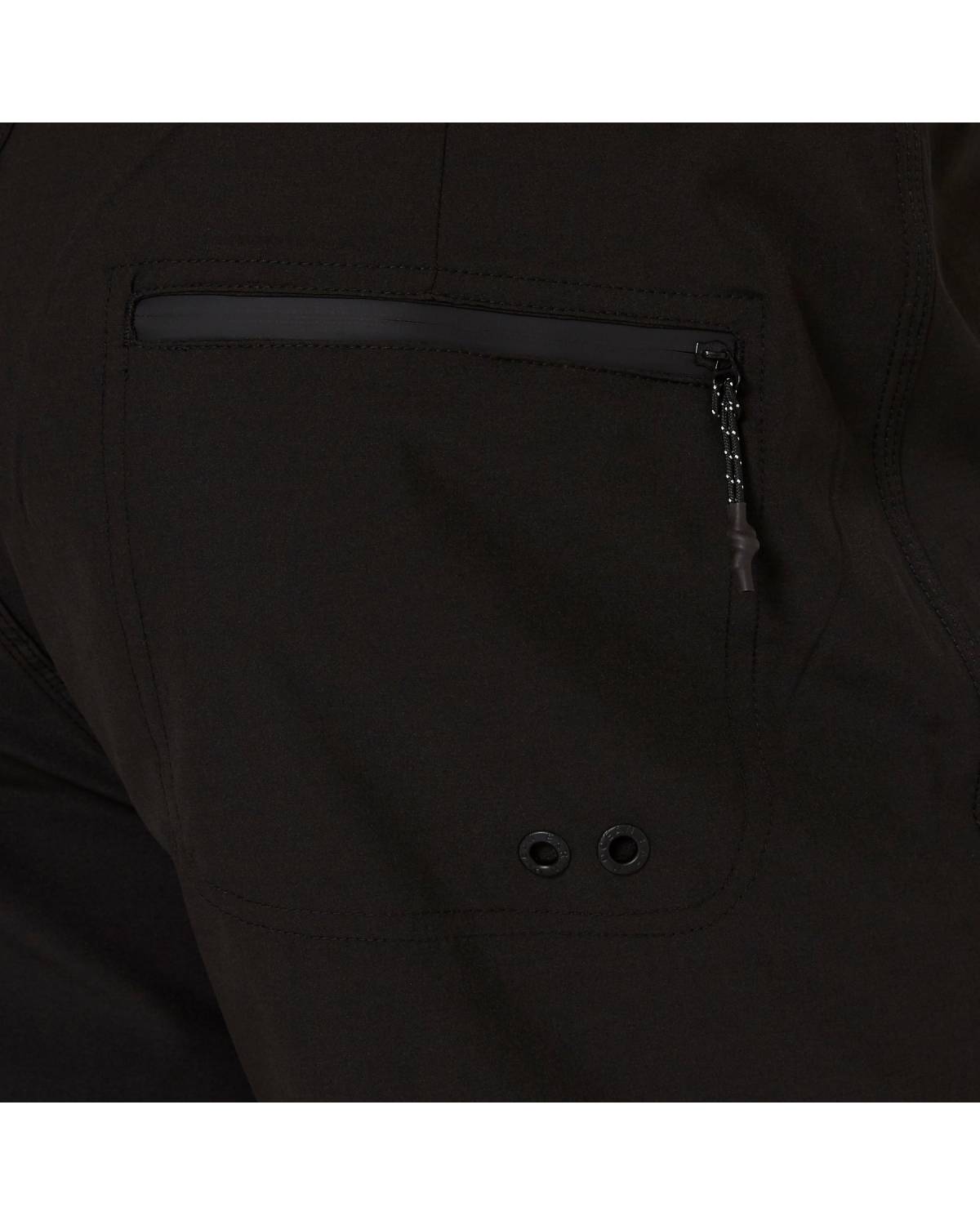 Logo detail Black shorts