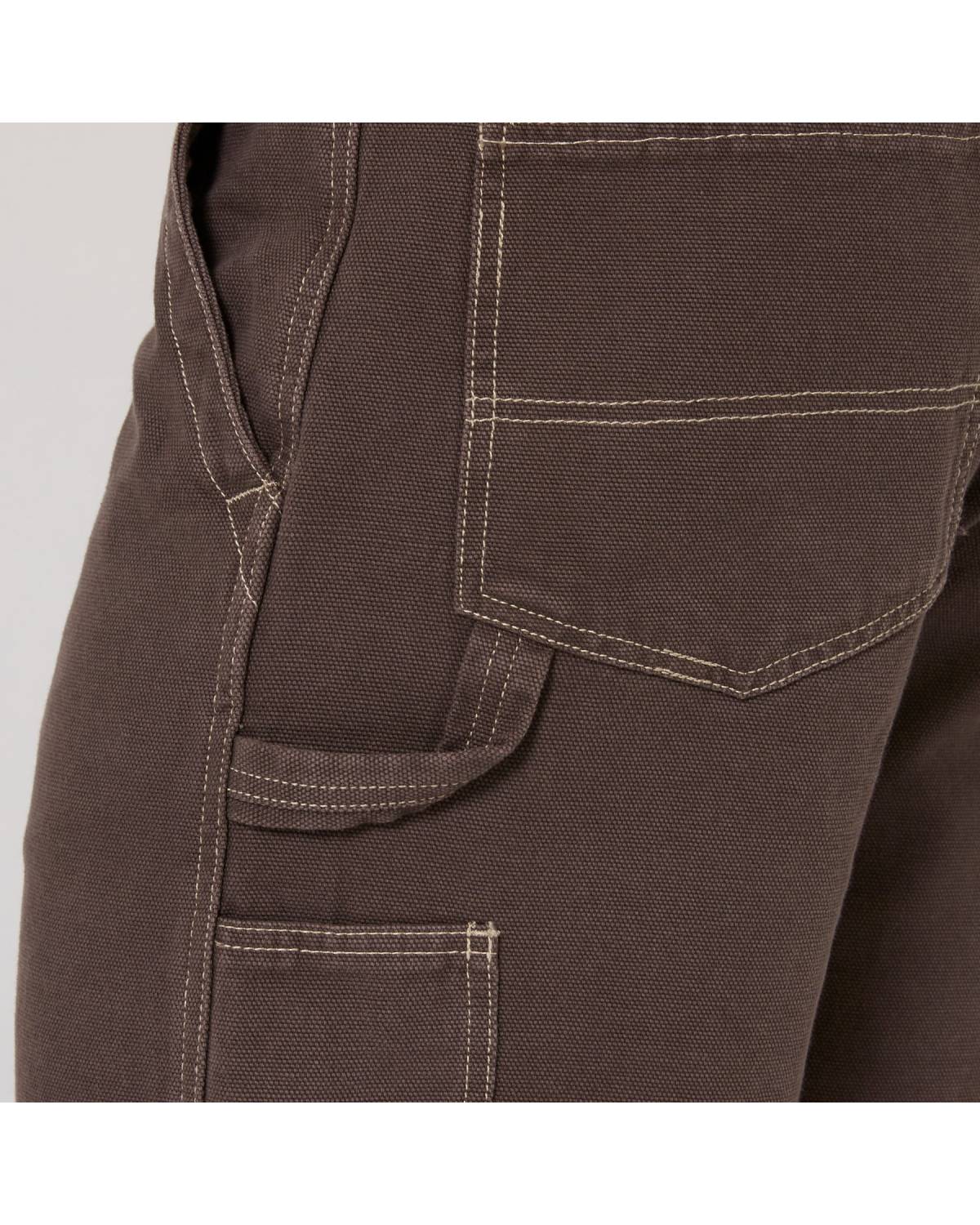 Full view of grey shorts