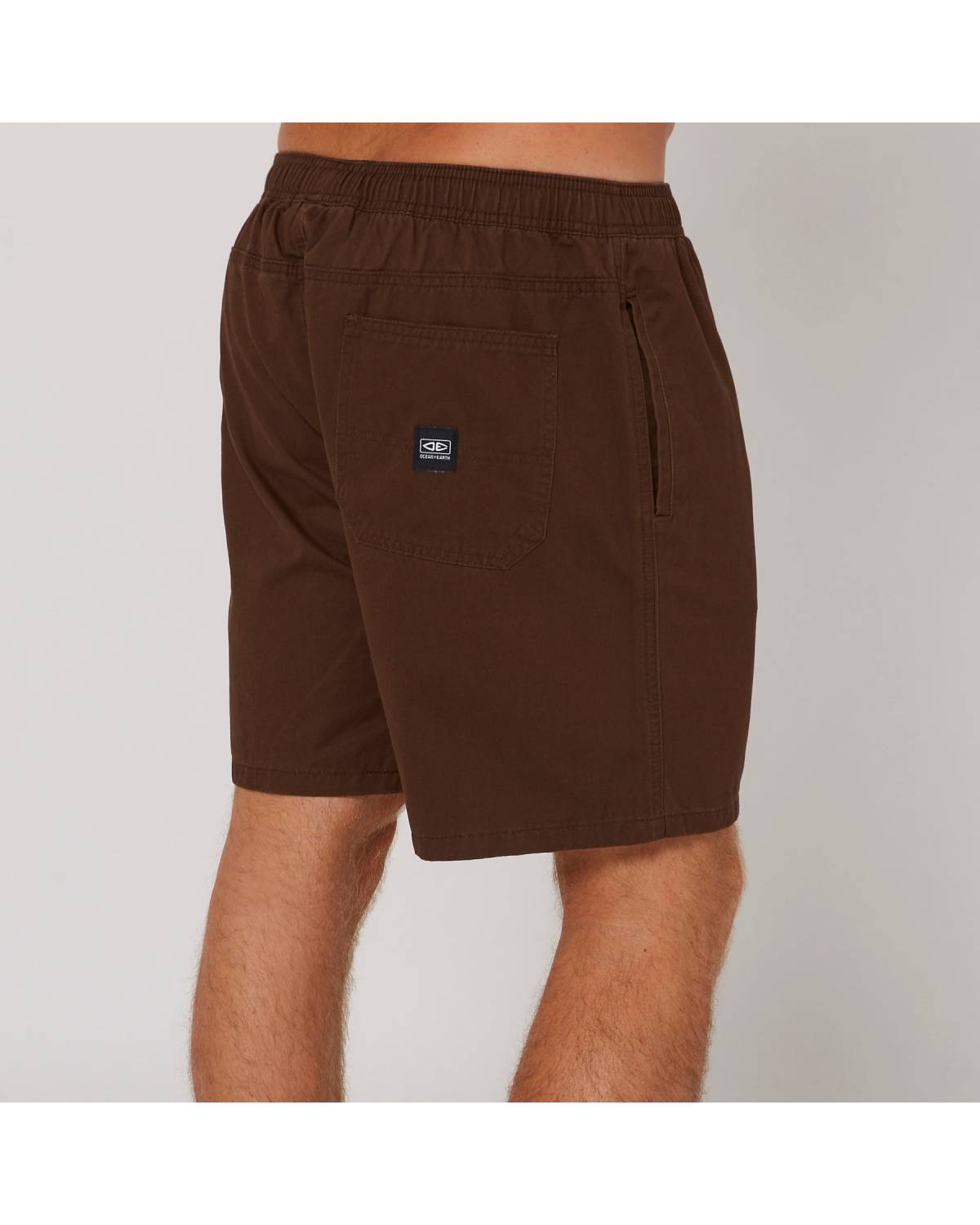 Back view Brown shorts