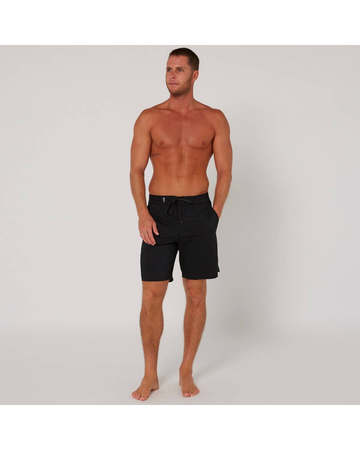 Lifestyle black boardshort