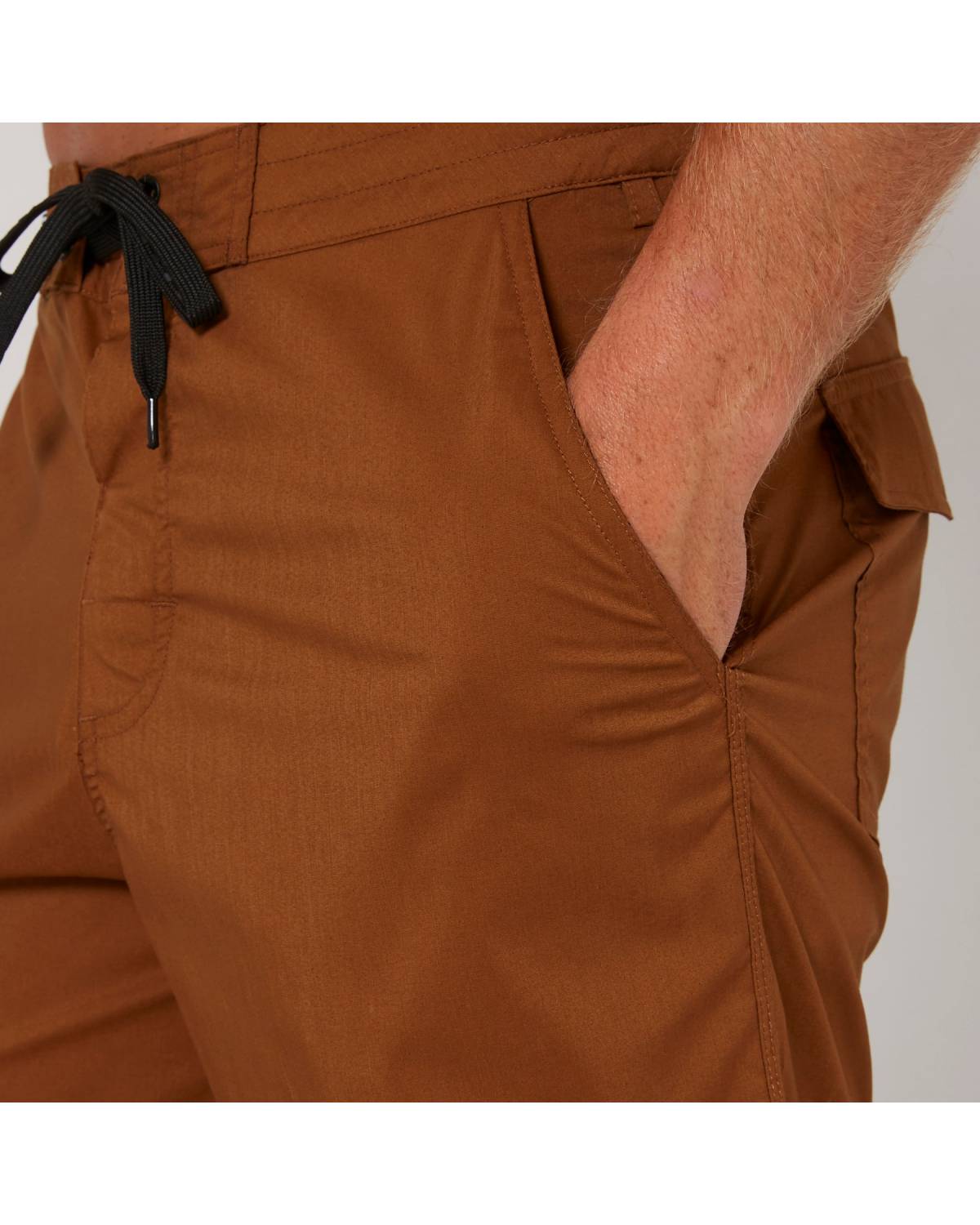 Side view tobacco boardshort