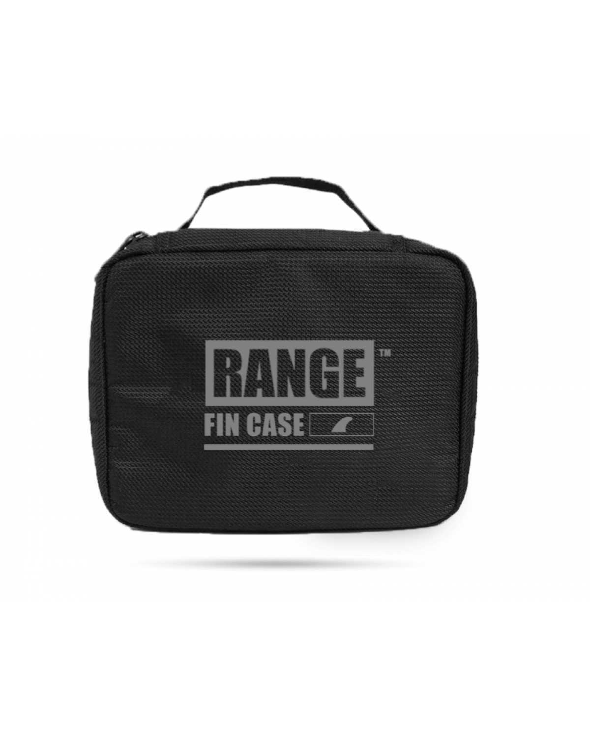 Black fin case front view