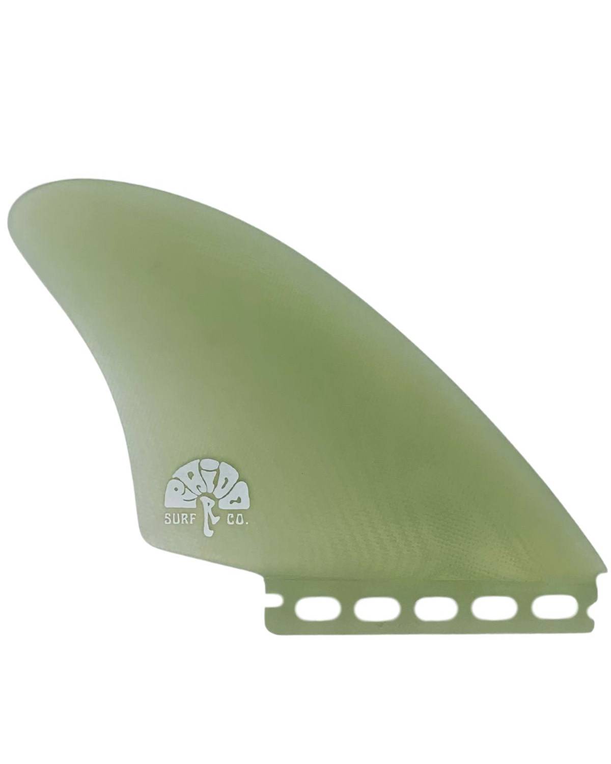 Clear Hybrid Twin Fin Side View