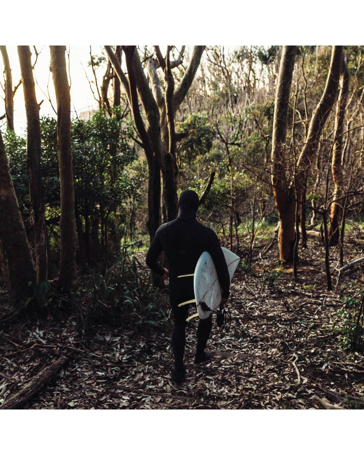 Sean Mawson testing the Cold Water ONE-XT Surfboard Leash by Ocean and Earth