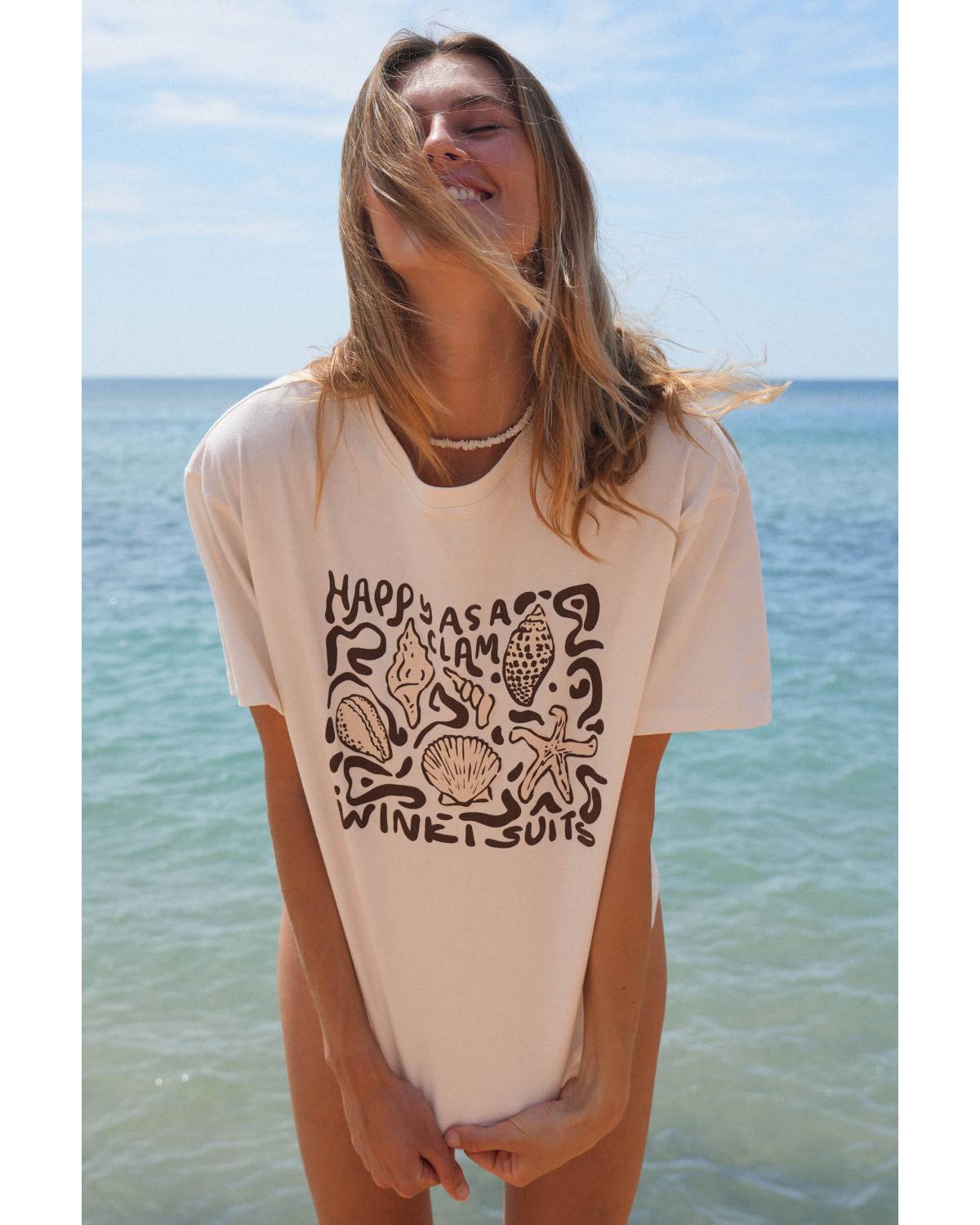 Clam Tee beach lifestyle