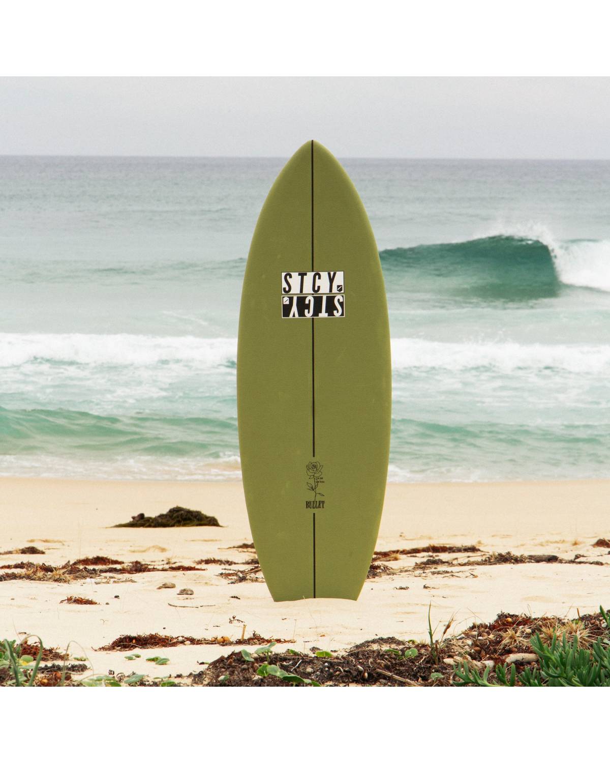 Ocean and Earth | Stacey Bullet Epoxy Soft 5'8" | Olive