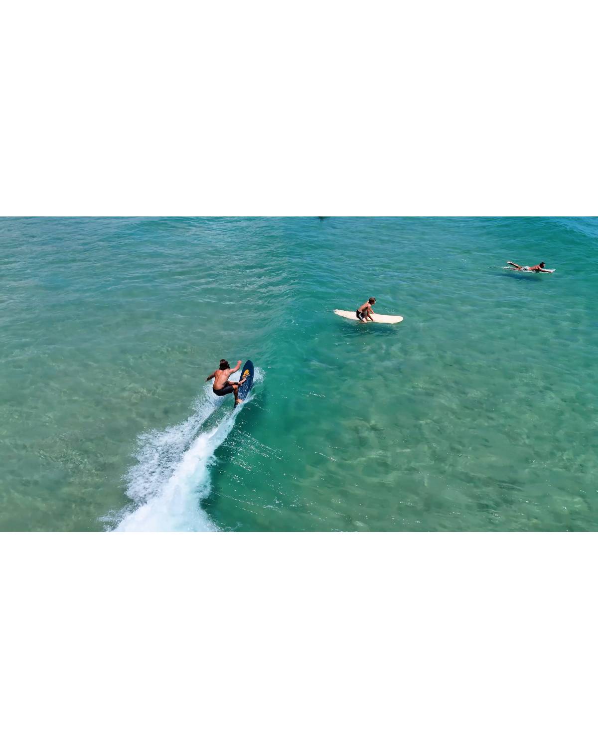 Surfing with softboard lifestyle